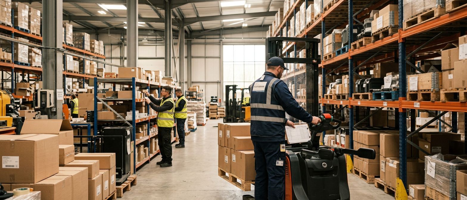 Ligne de production d'une PME industrielle
